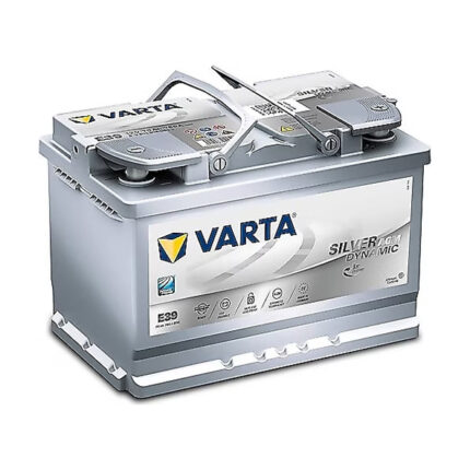 Varta E39 12V 70 Ah 760A AGM Start-Stop Silver Dynamic Akü